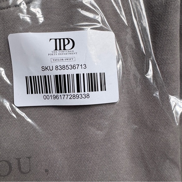 Taylor Swift TTPD Crew Sweatshirt - Brand New - Size Small - Picture 5 of 10